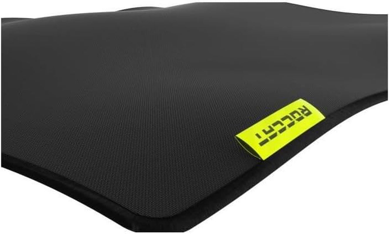 Sense Pro XXL PC Gaming Mousepad, Non Slip Rubber Back, Speed Military-Grade Fabric with Low-Profile Stitched Edges, Durable Computer Desk Mat, XXL, Rectangle, Black